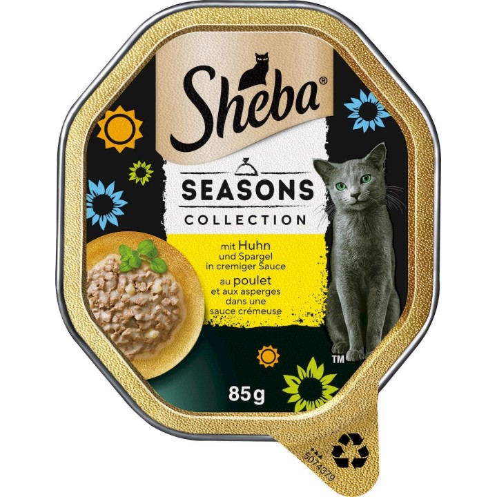 Sheba Schale Seasons Collection in Sauce - Sommer Edition