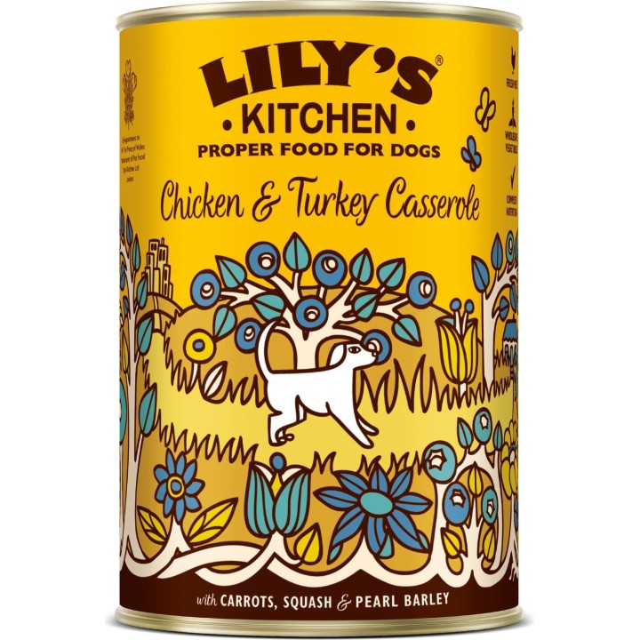 Lily's Kitchen Hühner Schmortopf Chicken Casserole Dose - 400 g