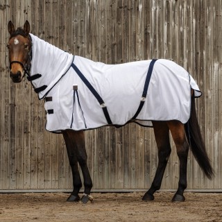 Mesh-Fliegenabdeckung für Pferde Equithème Combo