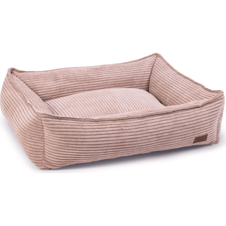 Designed by Lotte Hundebett Ribbed Rosa - 80x70x22 cm