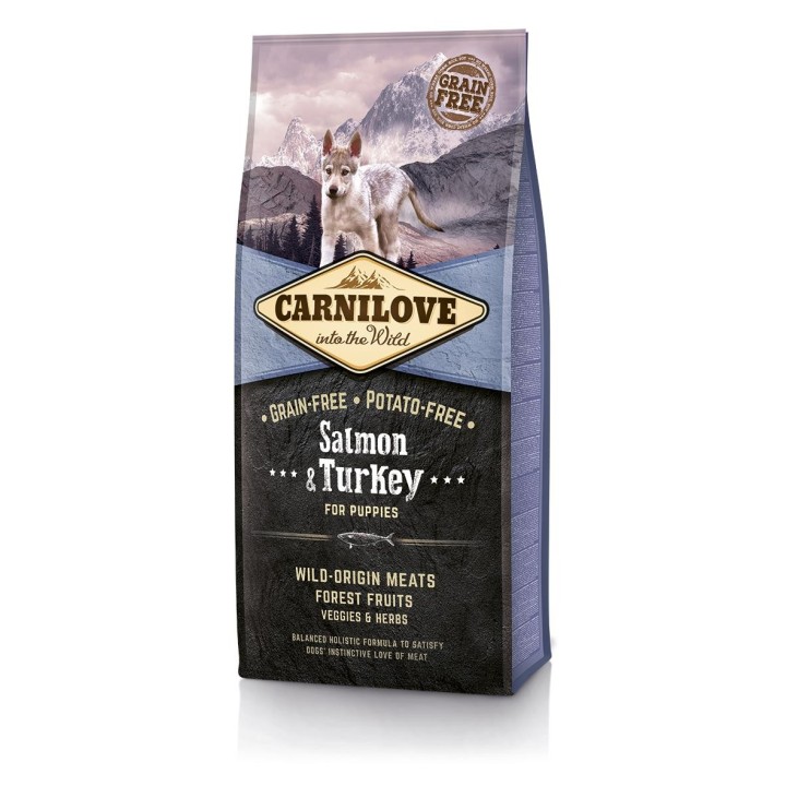 CARNILOVE Puppies Salmon &amp, turkey 4 kg