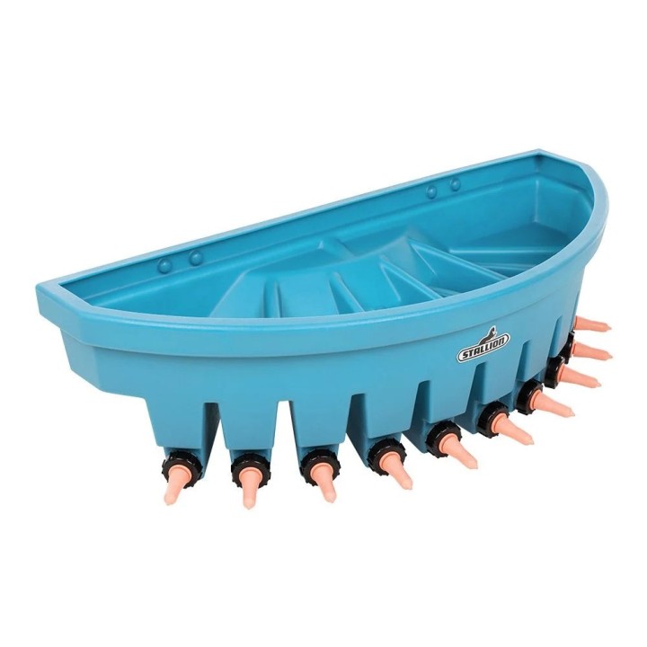 Unterteilte Rindertränke 10 Plätze Stallion MM10