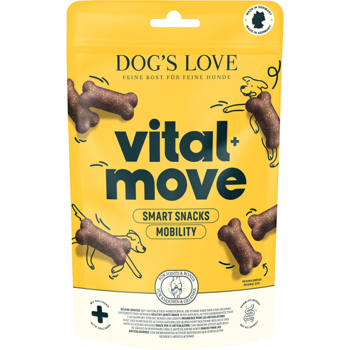 DOG'S LOVE Smart Snacks Vital + Move - 150 g