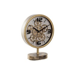 Bordur DKD Home Decor Zahnräder Gold Eisen (3 Stück)