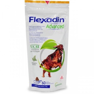 VETOQUINOL Flexadin Advanced 60 Bissen Gelenkstärkungsformel für Hunde