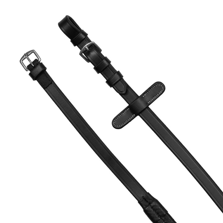 Zügel für Pferde aus Gummi Equestro Kriss 1.6