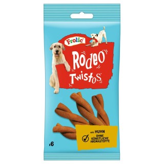 Frolic Rodeo Twistos - mit Huhn (18 x 6 Stück)