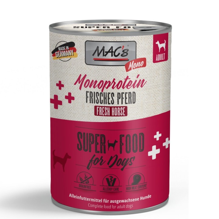 MAC's Adult Mono 6 x 400 g - Pferd