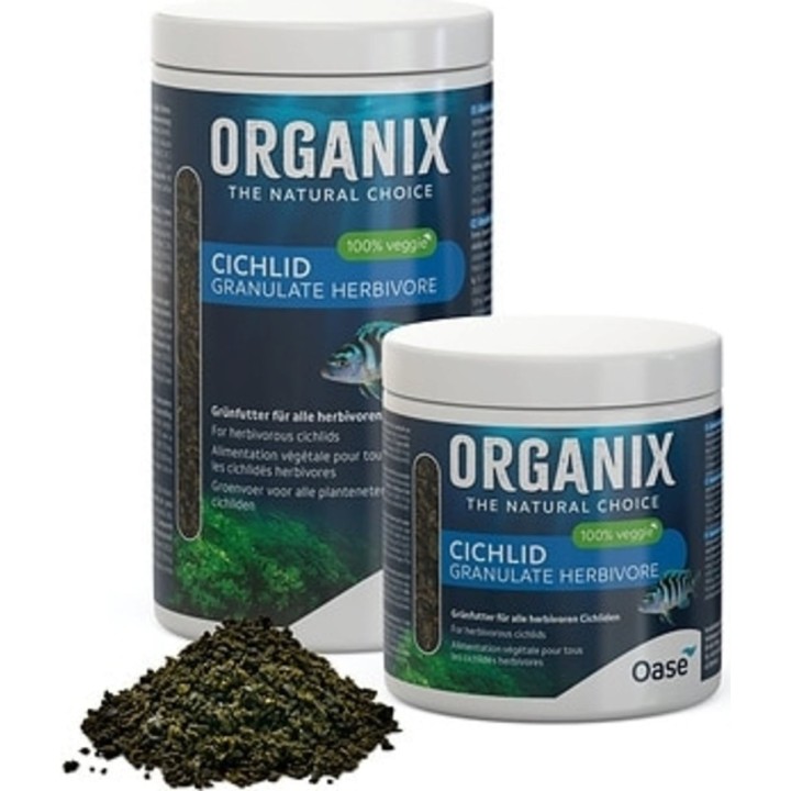 Oase Organix Cichlid Granulate Herbivore  - 500 ml