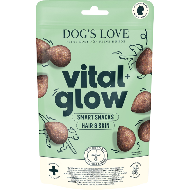 DOG'S LOVE Smart Snacks Vital + Glow - 150 g