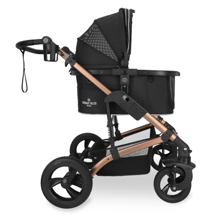 Nomad Tales Calma Pet Stroller, rose gold - L 82 x B 65 x H 102 cm / bis 15 kg
