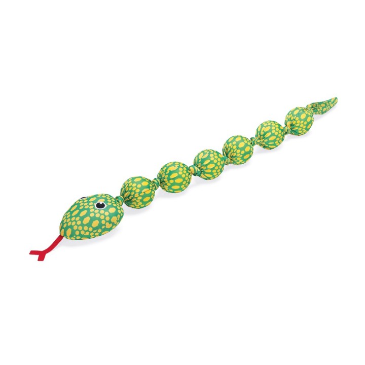 beeztees Hundespielzeug Schlange Ballo - L 80 x B 10 x H 6,5 cm