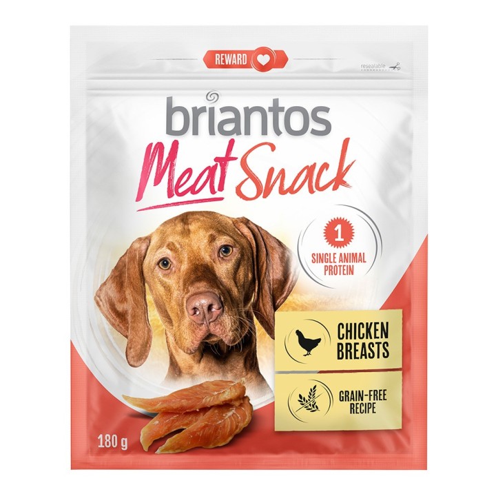 Briantos Chicken Breasts für Hunde - Chicken Breasts (2 x 180 g)