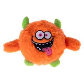 TIAKI Hundespielzeug Monster Orange - L 19 x B 14 x H 8 cm