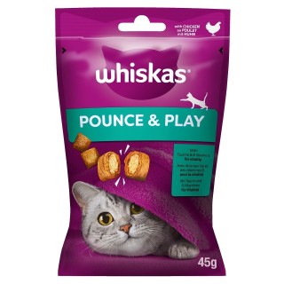 WHISKAS Energie und Vitalität 45 g Huhn Leckerli für Katzen