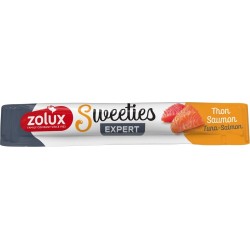 ZOLUX SWEETIES Creme-Katzenleckerli mit Thunfisch und Lachs 14 g