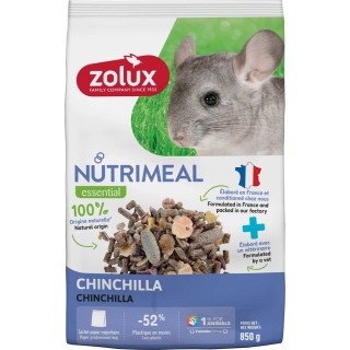 ZOLUX NUTRIMEAL 4 Futtermischung für Chinchillas 850 g