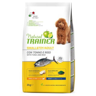 Natural Trainer Adult Small & Toy mit Thunfisch - 2 kg