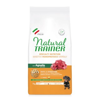 Natural Trainer Sensitive Adult Small & Toy mit Lamm - 7 kg