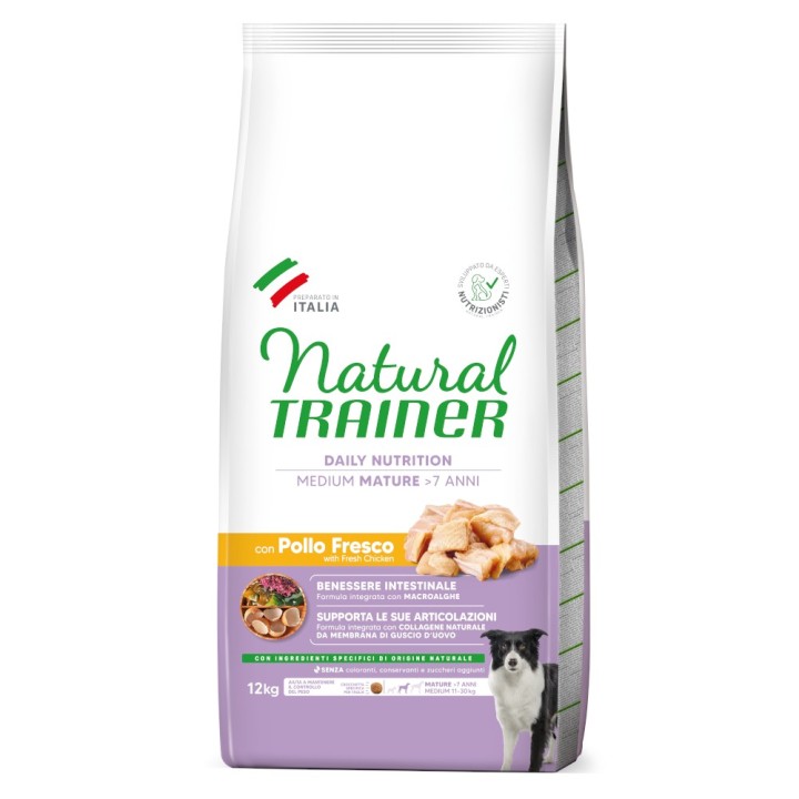 Natural Trainer Mature Medium mit Huhn - 12 kg