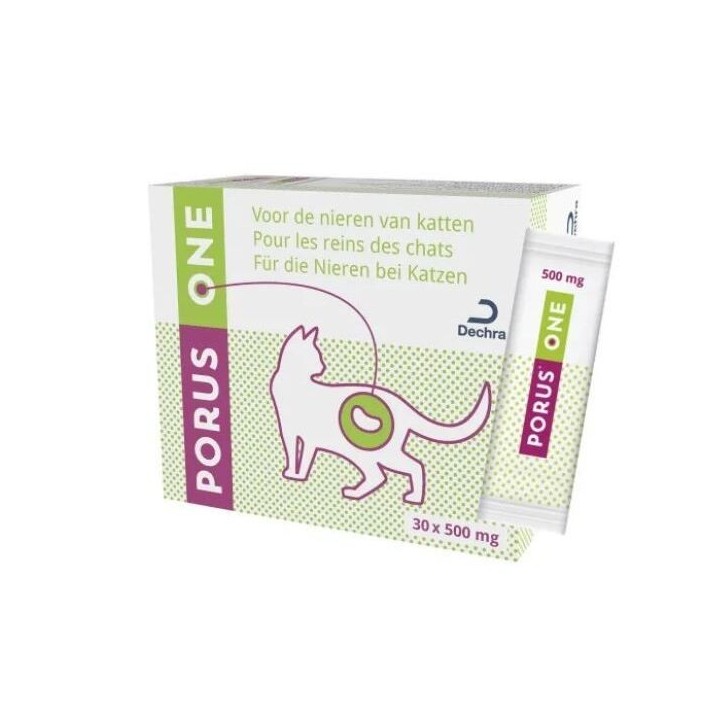 Nahrungsergänzungsmittel für Katzen Dechra Porus One (x30)