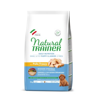 Natural Trainer Puppy & Junior Small & Toy mit Huhn - 2 kg