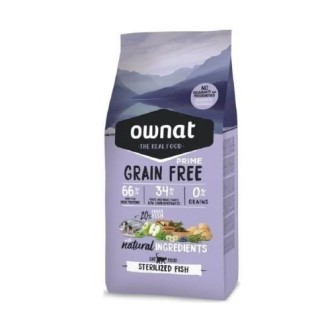 Sterilisierte Katzen-Kroketten Ownat GF Just Fish