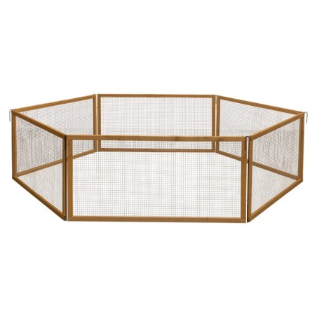 Kerbl Pet VARIO Freigehege mit Maschen - L 120 x B 120 x H 59 cm, 6 Elemente