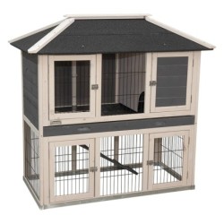 Kerbl Pets Nagerstall Villa - L 118 x B 68 x H 118 cm