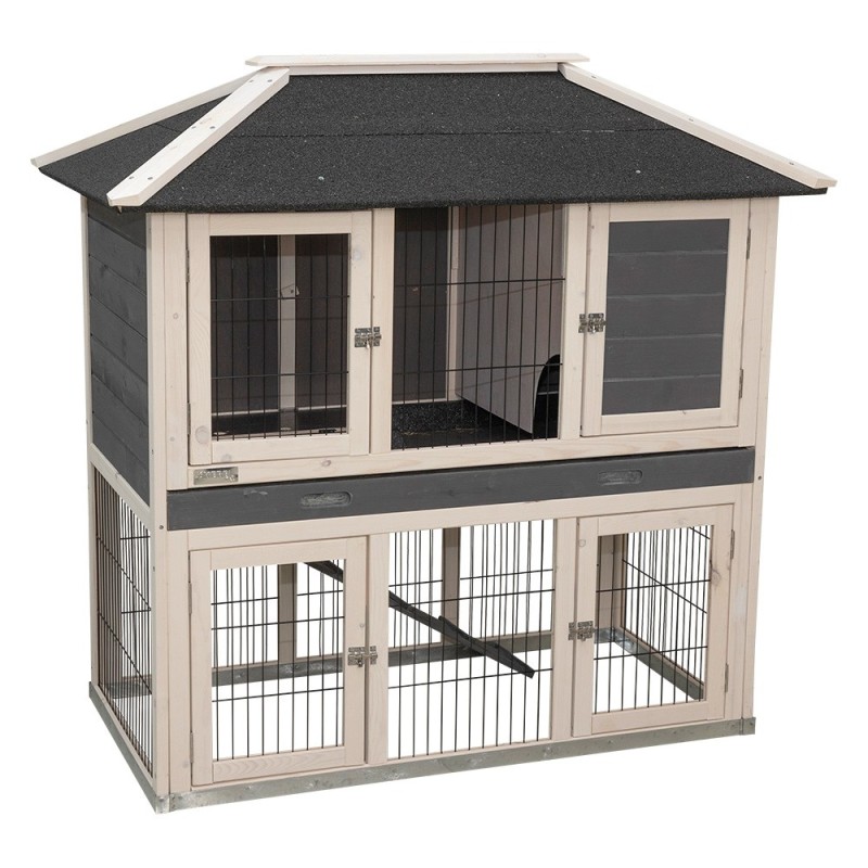 Kerbl Pets Nagerstall Villa - L 118 x B 68 x H 118 cm