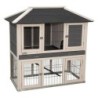 Kerbl Pets Nagerstall Villa - L 118 x B 68 x H 118 cm