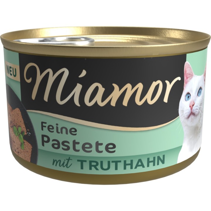 Sparpaket Miamor Pastete 24 x 85 g - Truthahn