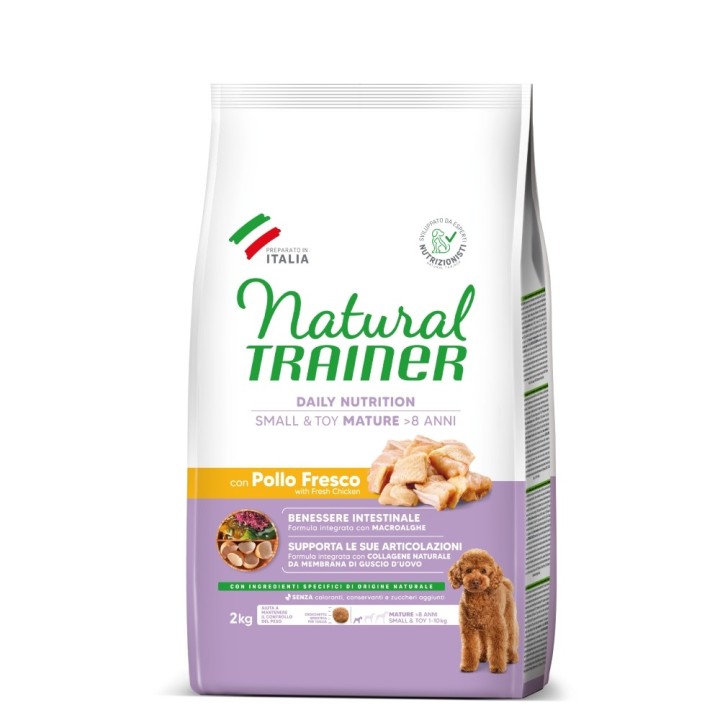 Natural Trainer Mature Small & Toy mit Huhn - 2 kg