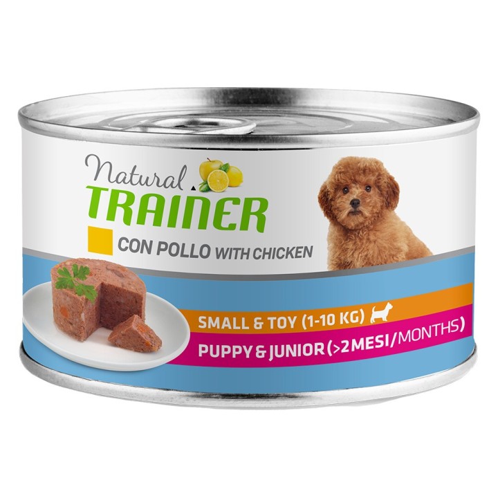 Natural Trainer Maintenance Small & Toy Puppy - 6 x 150 g (Huhn)