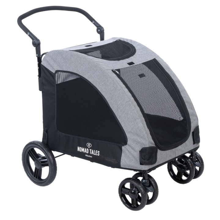 Nomad Tales Spirit Haustierbuggy, stone - L 95 x B 82 x H 120 cm, bis 40 kg