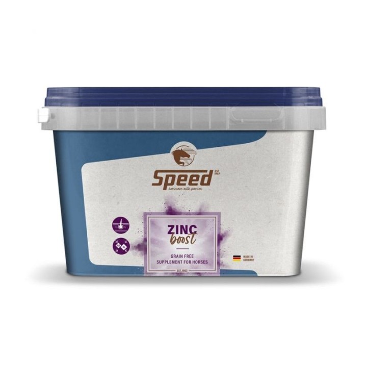 Nahrungsergänzungsmittel Schönheit für Pferde Speed Zinc Boost