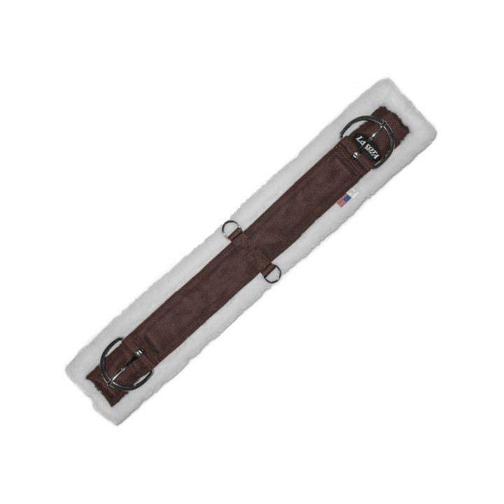 Synthetischer Polarschimmel-Western-Gurt Lakota