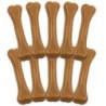 PLUTOS® Käse-Kauknochen [Käse & Hühnchen (Größe XL) - 10 Stück]