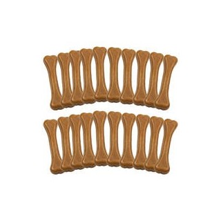 PLUTOS® Käse-Kauknochen [Käse & Hühnchen (Größe XL) - 20 Stück]