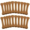 PLUTOS® Käse-Kauknochen [Käse & Hühnchen (Größe XL) - 20 Stück]
