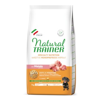 Natural Trainer Sensitive Adult Small & Toy mit Schwein - 7 kg