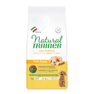 Natural Trainer Adult Small & Toy mit Huhn - 7 kg