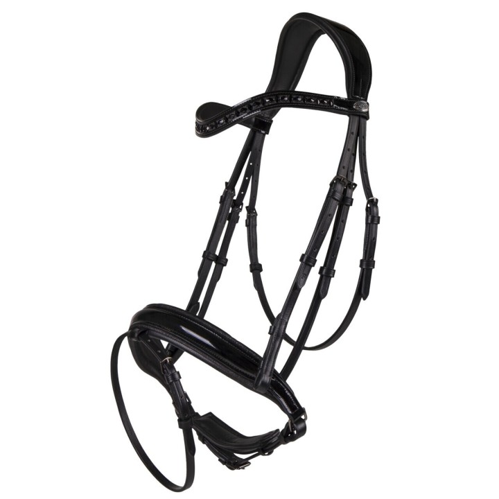 Bridon équitation anatomique QHP Arleth